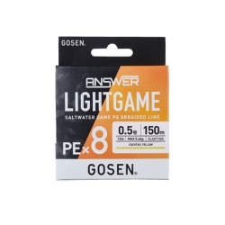 Gosen Answer Light Game 8B Coctail Yellow 150m İp Misina - Gosen