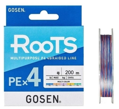 Gosen Roots 4B Multicolor 200m İp Misina - 1