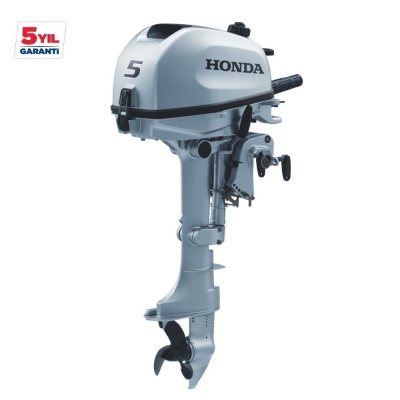 Honda BF 5 HP Kısa Şaft İpli Manuel Benzinli Deniz Motoru - 2