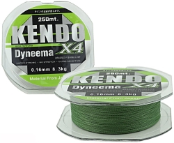 Kendo Dynema 4B Green 250m İp Misina - Kendo