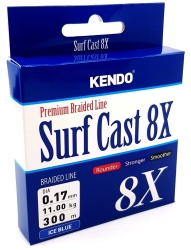 Kendo Surf Cast Fighting 8B Ice Blue 300m İp Misina - Kendo