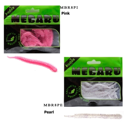 Kudos Mebaru Worm 8cm 15 Adet Silikon Yem - 3
