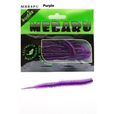 Kudos Mebaru Worm 8cm 15 Adet Silikon Yem - 1