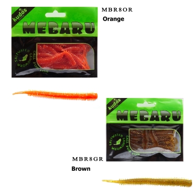 Kudos Mebaru Worm 8cm 15 Adet Silikon Yem - 2