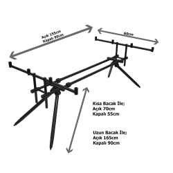 Kudos Sky II Pod 4 Bölmeli Kamış Sehpası - 7