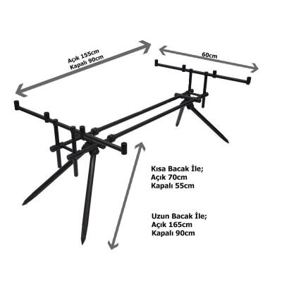 Kudos Sky II Pod 4 Bölmeli Kamış Sehpası - 2