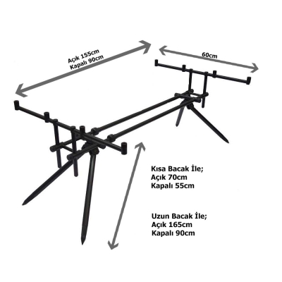 Kudos Sky II Pod 4 Bölmeli Kamış Sehpası - 7