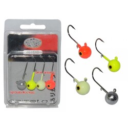 Mutant 6414 Rigato Tip Top 4 Renk Mix Set Jig Head - Mutant