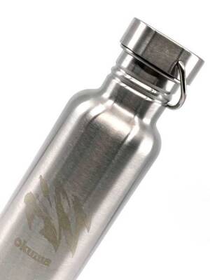 Okuma Motif Stainless Steel Water Bottle 800 Ml Matara - 2