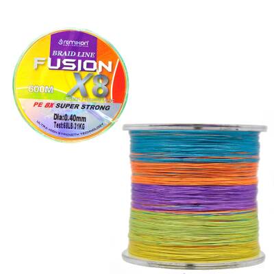 Remixon Fusion 600m X8 Multi Color İp Misina - 1