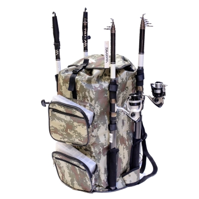 Remixon Kamuflaj Sırt Çantası 55 Litre - 2