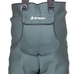 Remixon Neopren Yeşil PVC Bot Tulum Çizme - 4