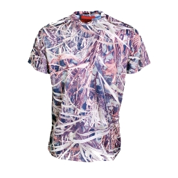 Remixon Quick Dry Sazlık Desenli Balıkçı T-Shirt - Remixon