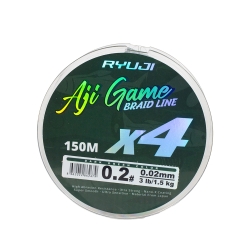 Ryuji Aji Game 4B Dark Green 150m İp Misina - 1