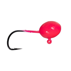 Ryuji Ajing Pink Glow #6 Jig Head - 3