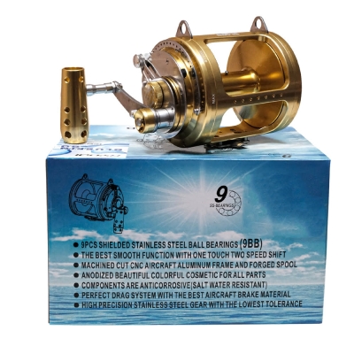 Ryuji Blue Fin 80W Sağ El Trolling Çıkrık - 5