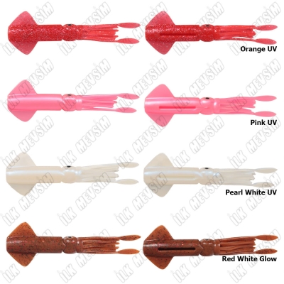 Ryuji Calamari 20cm 10,5gr Yedek Silikon Yem - 5