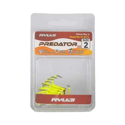 Ryuji Predator ST33 Yellow Üçlü İğne - 2