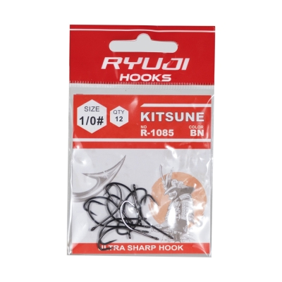 Ryuji R-1085 Kitsune Black Nickel İğne - 2