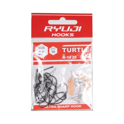 Ryuji R-1135 Turtle Black Nickel İğne - 2