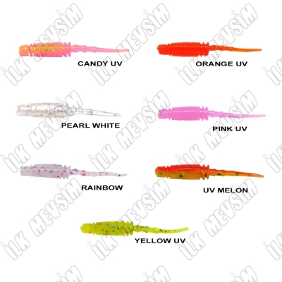 Ryuji Rock Worm 4cm Kokulu Silikon Yem - 2