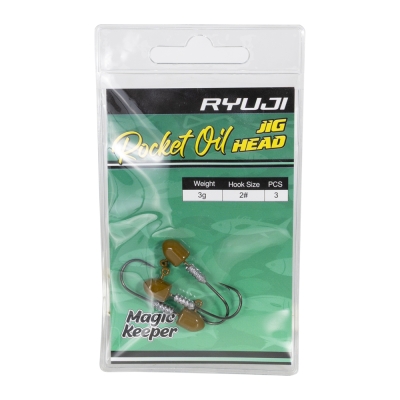 Ryuji Rocket Oil 2gr Jig Head - 2