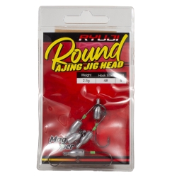 Ryuji Round Ajing #6 Jig Head - 2