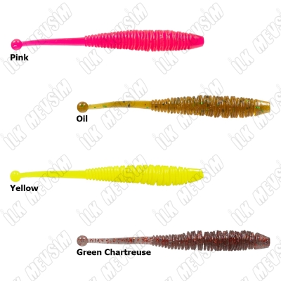 Ryuji Spanky Worm 7,6 cm Silikon Yem - 2