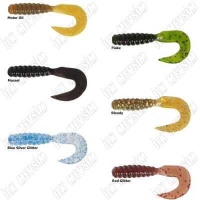 Ryuji Swim Worm 5,5cm Silikon Yem - 3