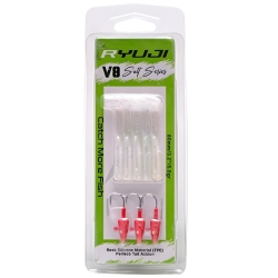 Ryuji V8 Salt 10cm 10gr Silikon Yem - Ryuji