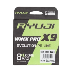 Ryuji Win-X Pro 9B Dark Green 150m İp Misina - 1