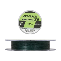 Ryuji Win-X Pro 9B Dark Green 150m İp Misina - 2