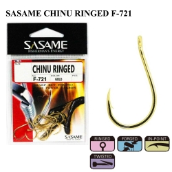 Sasame Chinu Ringed F-721 Gold İğne - Sasame