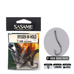 Sasame Ryusen W-Hold Black F-988 Serisi Olta İğnesi - Sasame