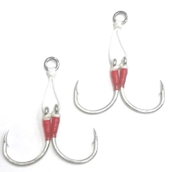 Savage gear 2 Adet Double Eyed Assist Hook - 1