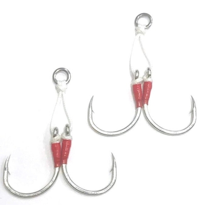 Savage gear 2 Adet Double Eyed Assist Hook - 1