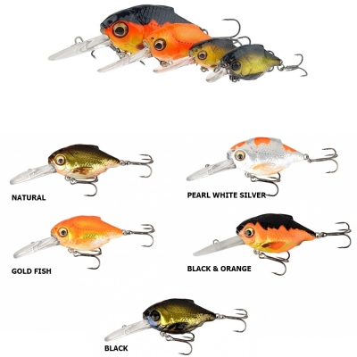 Savage gear 3D Crucian Crank 3,4cm 3gr F SR Maket Yem - 1