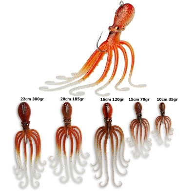 Savage gear 3D Octobus 10cm 35gr Silikon Yem - 1
