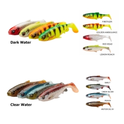 Savage Gear 3D River Roach 8 cm 5 gr 4 Adet Silikon Yem - Savage gear