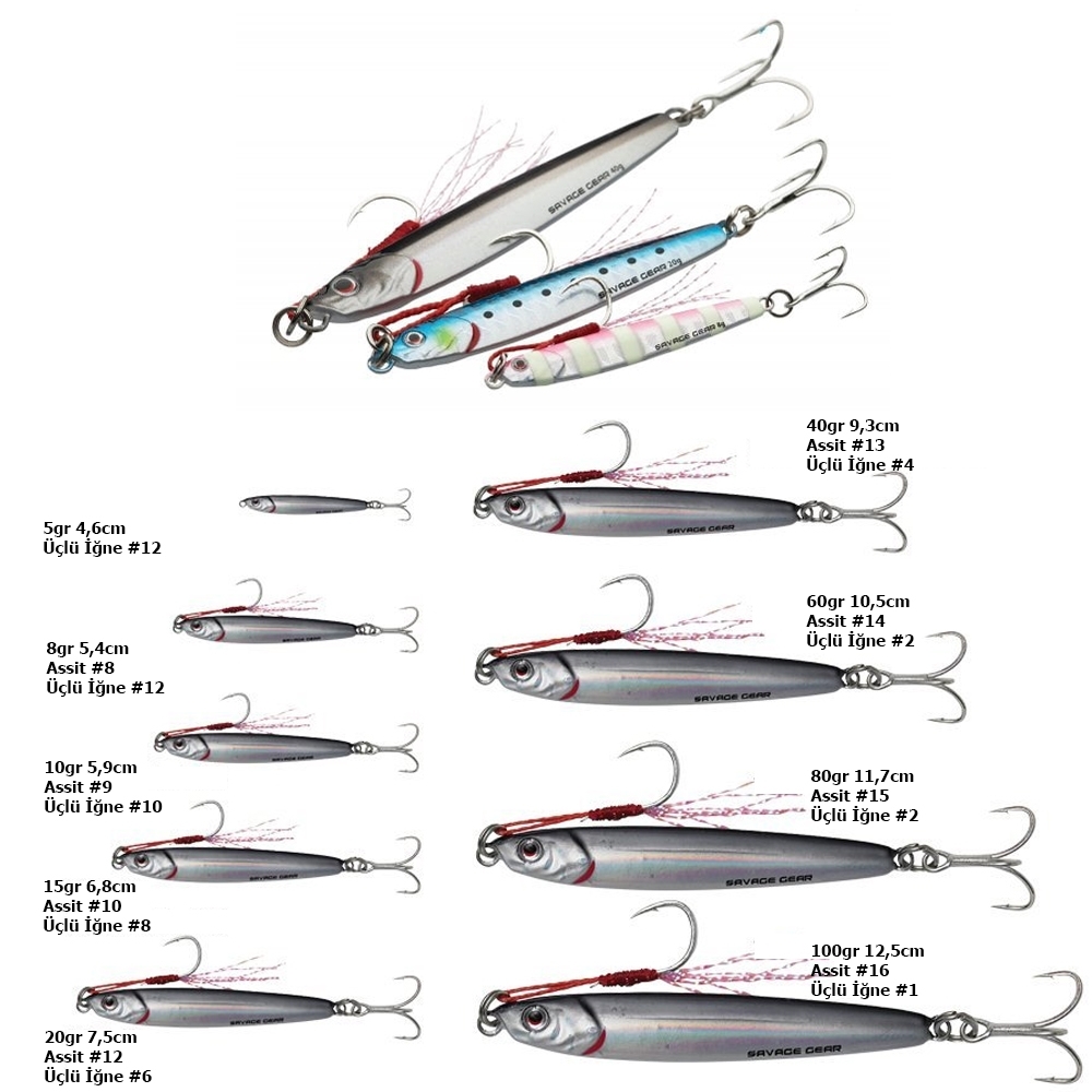 Savage Gear 3D Slim Minnow 5,9cm 10gr Jig Yem