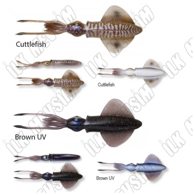 Savage gear 3D Swim Squid 9,5cm 5gr 4 Adet Silikon Yem - 4