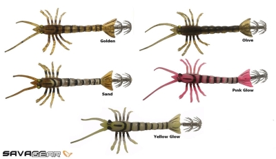 Savage gear 3D TPE Shrimp Egi Jig 9,2cm 14gr Suni Yem - 2