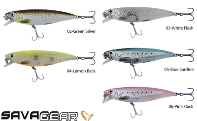 Savage gear 3D Twitch Minnow 8cm 8,5gr Suni Yem - 2