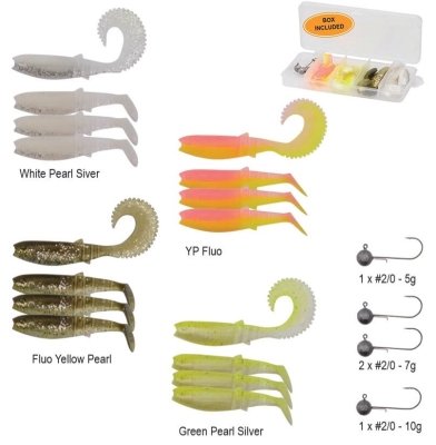 Savage gear Cannibal Box Kit M 20 Adet Silikon Yem - 2