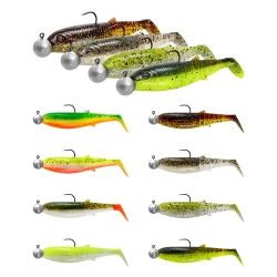 Savage Gear Cannibal Shad 4+4 Adet 10cm Silikon Yem - Savage gear