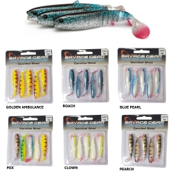 Savage gear Cannibal Shad 6,8cm 3gr 5 Adet Silikon Yem - Savage gear