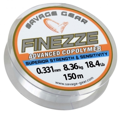Savage gear Finezze Mono 150m Clear Misina - 1