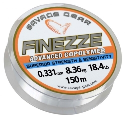 Savage gear Finezze Mono 300m Clear Misina - Savage gear