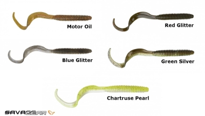 Savage gear LB Rib Worm 9cm Suni Yem - 2