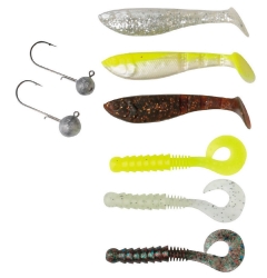 Savage Gear Perch Pro Pack Kit 6+2 Pcs NL Silikon Yem - Savage gear